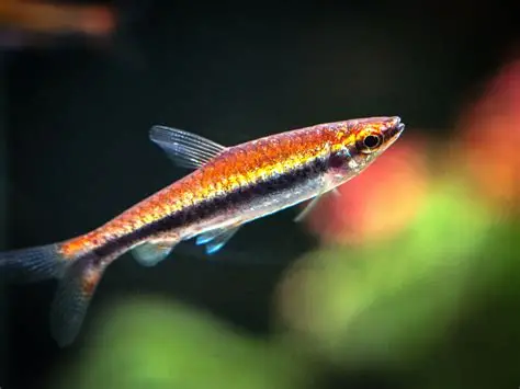 Red Beckford's Pencilfish aquarium fish
