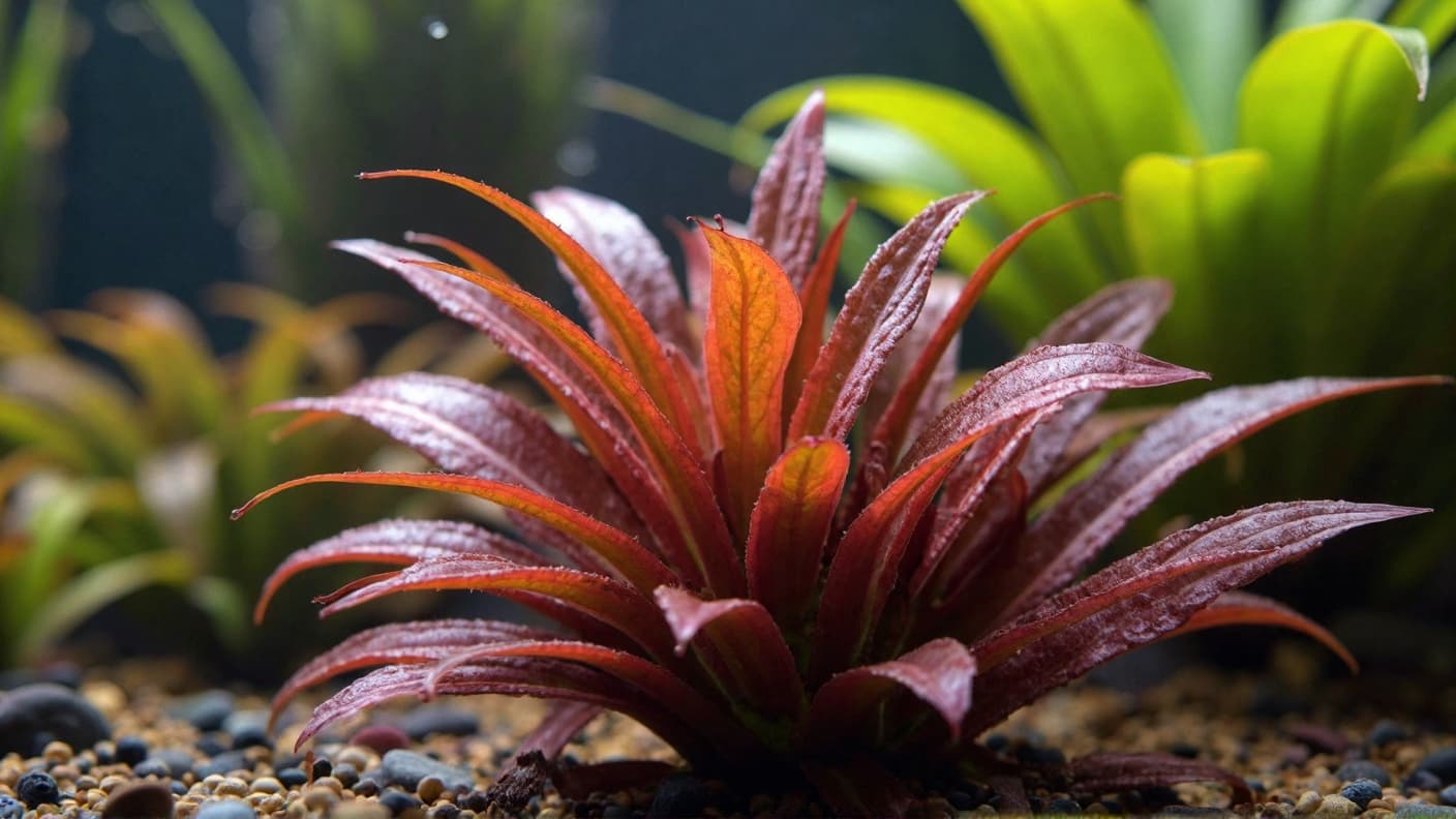 Red Wendtii Crypt aquarium plant
